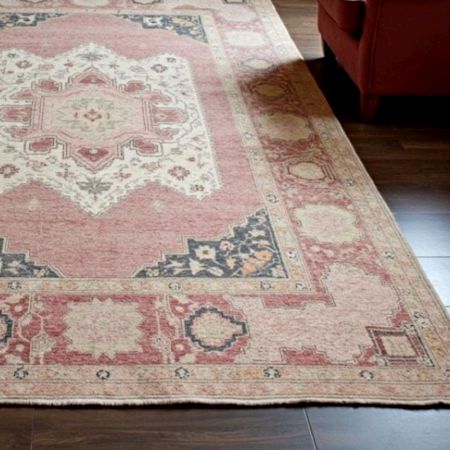 Modern Handknotted Wool Rug Pixel